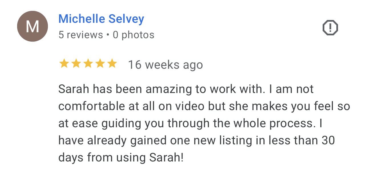 Lake Norman Realtor Media Day Testimonial